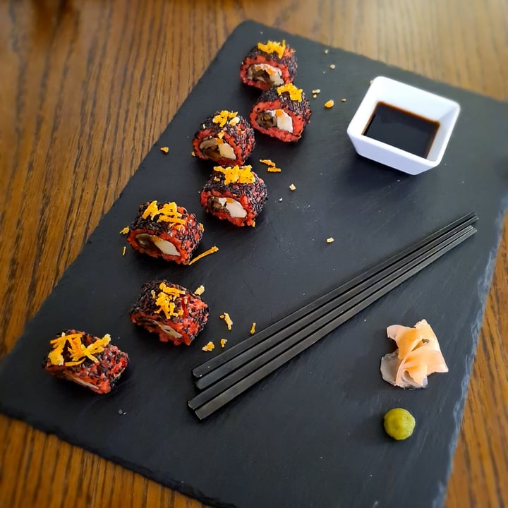 review photo of Officina Verde - Ristorante e Bottega Vegana Sushi vegan shared by @vegpatti on 05 Apr 2022 - review