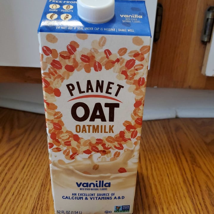 photo of Planet Oat Oatmilk Vanilla shared by @brtjohns on  18 Oct 2020 - review