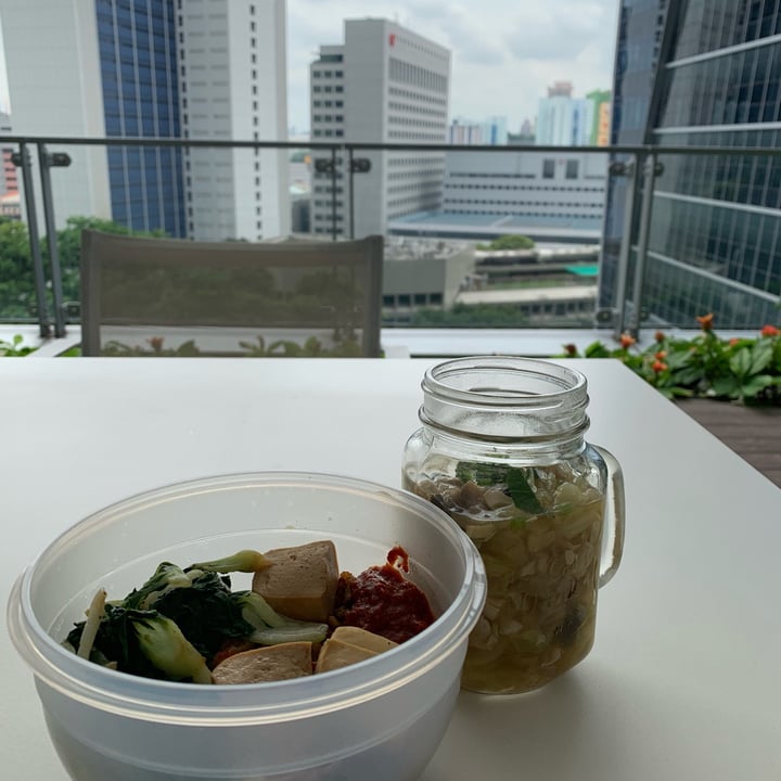 photo of Simple Lifestyle Healthy Vegetarian Cafe Bak Kut Teh Soup with Yam Rice shared by @jashment on  04 May 2019 - review