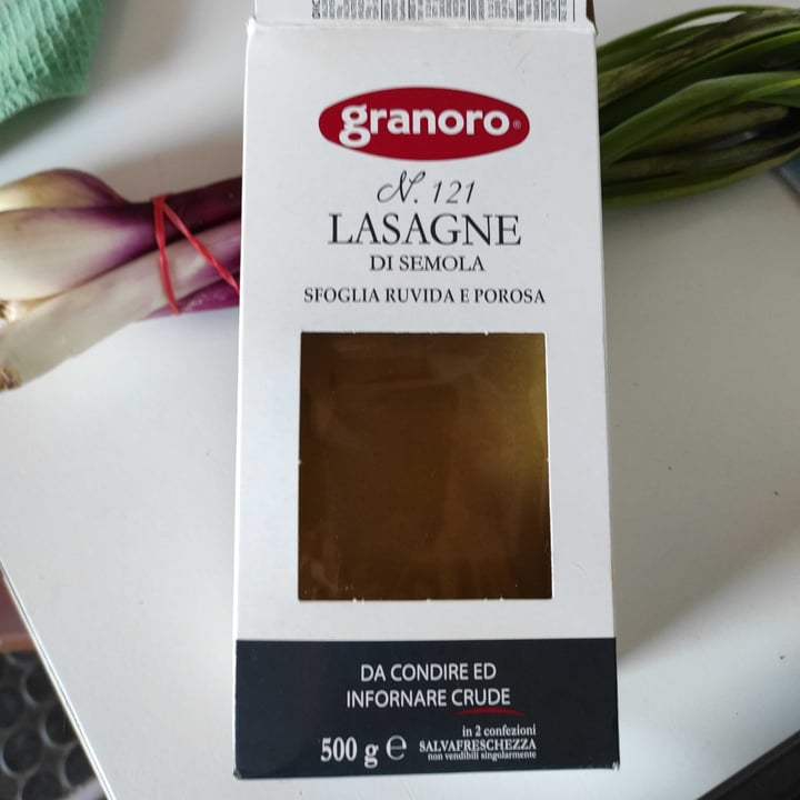 photo of Granoro Lasagne shared by @alepixie on  05 Dec 2021 - review
