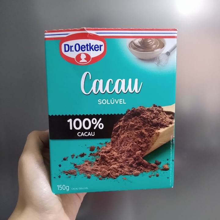photo of Dr. Oetker Cacau 100% shared by @bgodines on  06 May 2022 - review