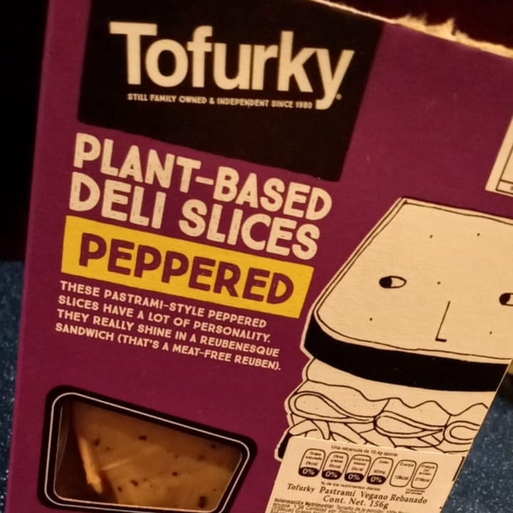 photo of Tofurky Plant-Based Deli Slices Peppered shared by @ma6el on  27 Feb 2021 - review