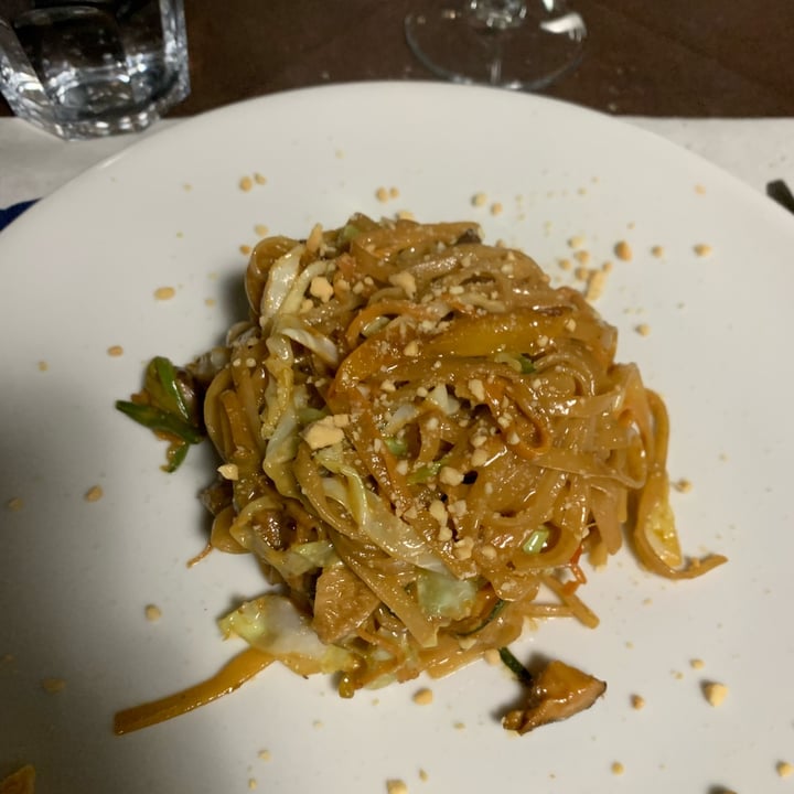 review photo of La Tecia Vegana Tagliatelle di riso alla Tailandese con verdure saltate e arachidi shared by @martinastaderoli on 15 Feb 2022 - review