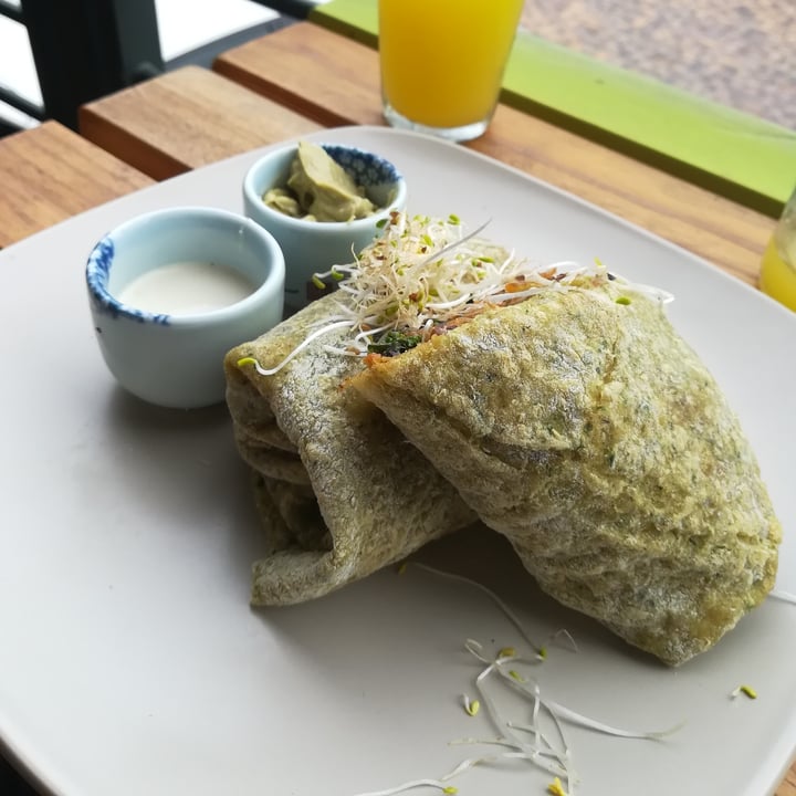 photo of The Kind Kitchen Black Bean Burrito shared by @anxietea on  11 Nov 2020 - review