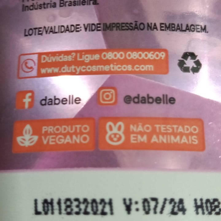 photo of DaBelle hair Shampoo shared by @-thebonveggie- on  16 Oct 2021 - review