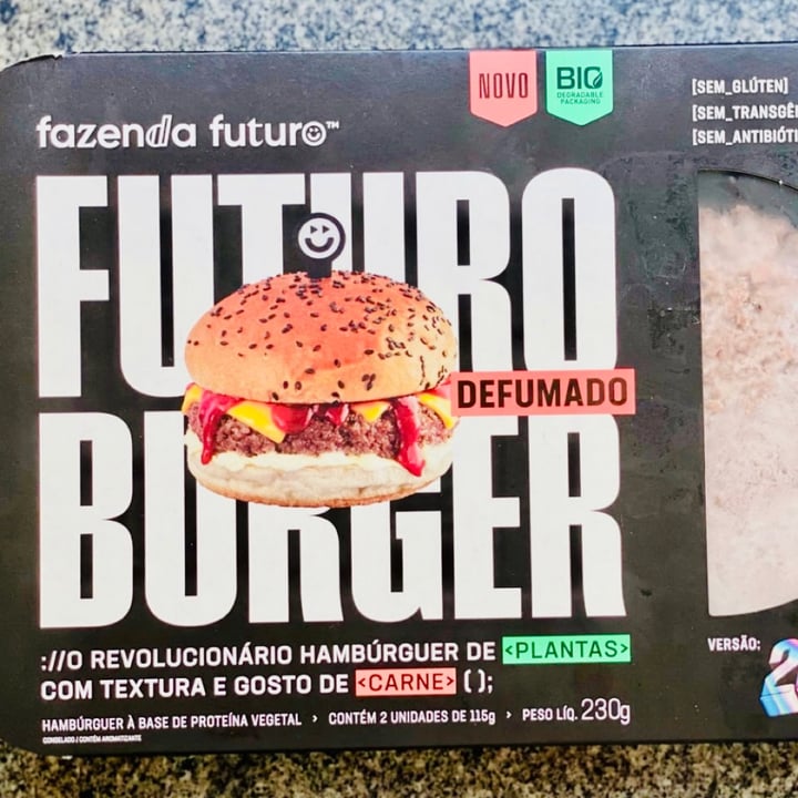 photo of Fazenda Futuro - Future Farm Futuro Burger Defumado shared by @anajara on  02 Jan 2022 - review