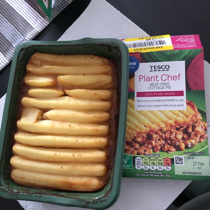 review photo of Tesco Mushroom Cottage Pie shared by @jrene on 02 Mar 2022 - review
