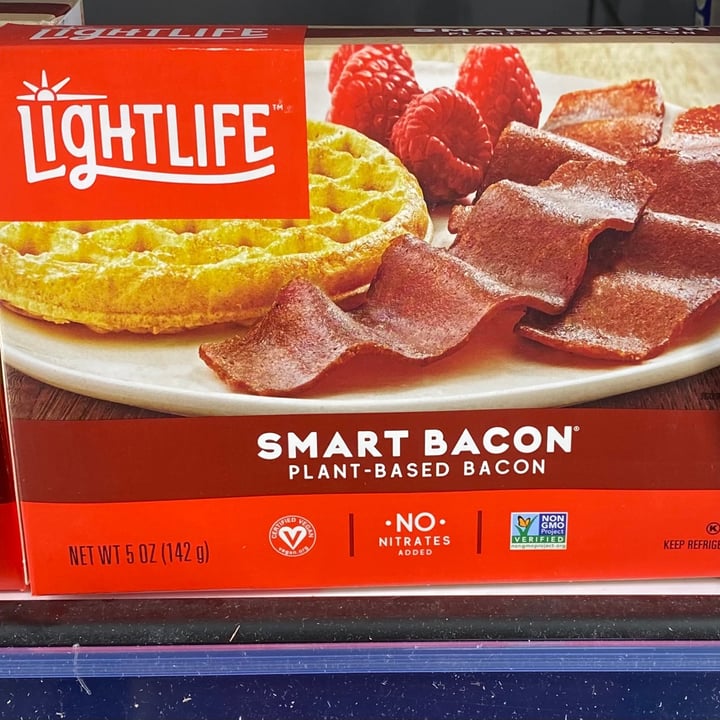 photo of Lightlife Smart Bacon Plant-Based Bacon shared by @jessierose on  30 Aug 2021 - review