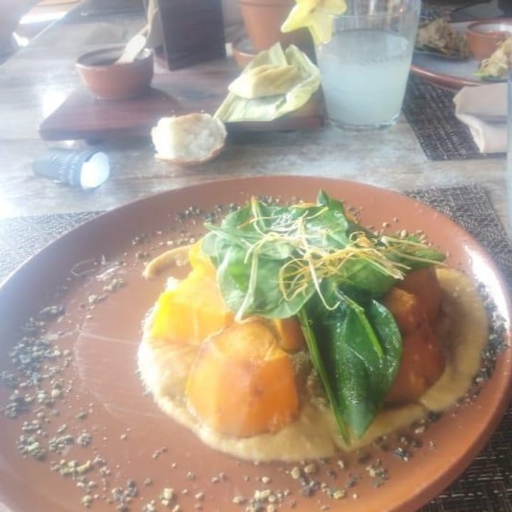 photo of Restaurant LU Cocina Michoacana Camote con mole verde shared by @rachelfern on  10 Jan 2021 - review