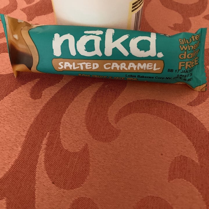 photo of Nākd. Salted Caramel shared by @pushpavegan on  30 Aug 2021 - review
