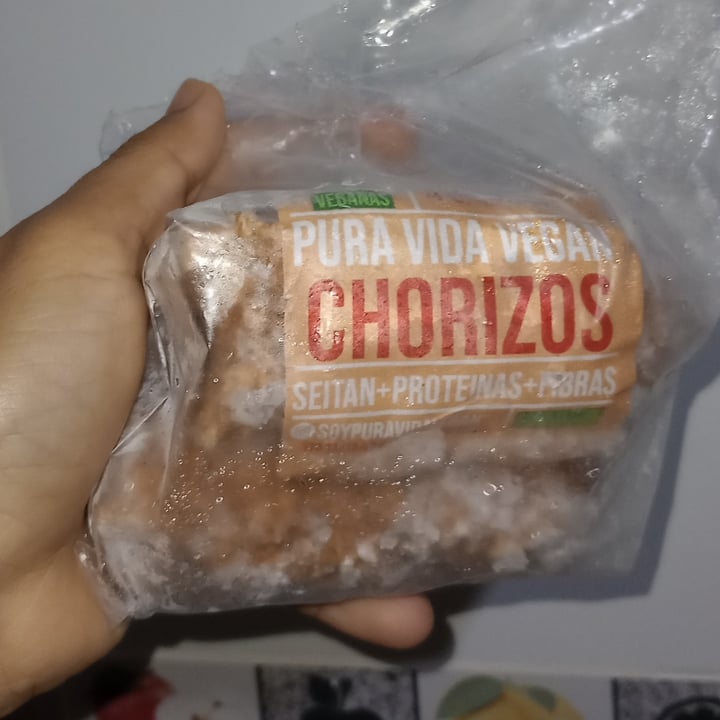 photo of Pura vida vegan Chorizos shared by @yyazyyazmin on  11 Nov 2022 - review