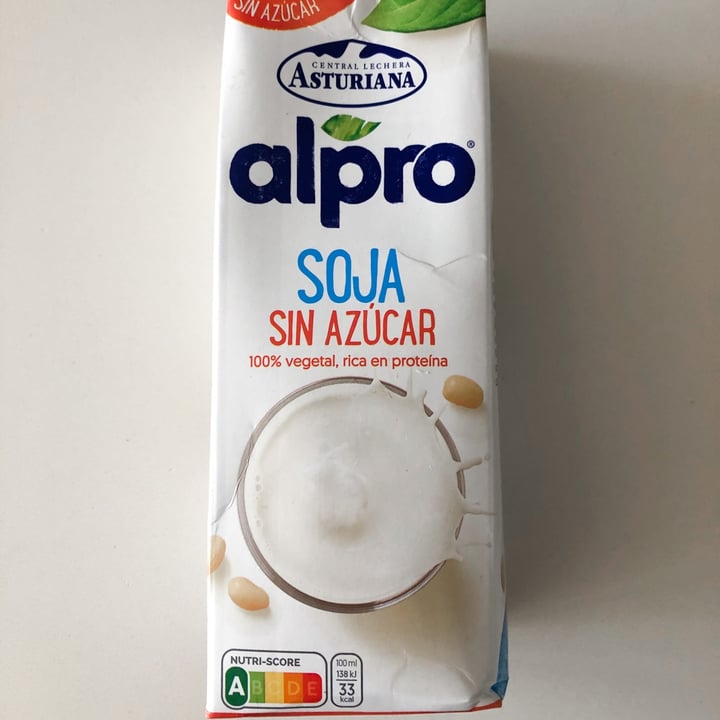 photo of Alpro Leche de Soja sin Azúcar shared by @theavocadolover on  26 Sep 2020 - review