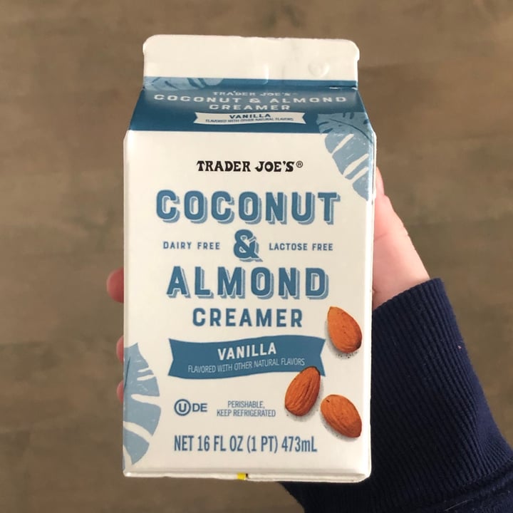 review photo of Trader Joe's Coconut & Almond Vanilla Creamer shared by @noelleee on 13 Feb 2021 - review