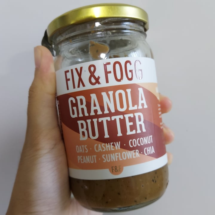 photo of Fix & Fogg Granola Butter shared by @suchabohr on  19 Jul 2021 - review