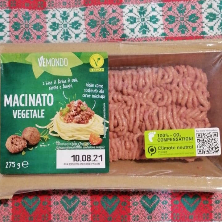 review photo of Vemondo Macinato vegetale shared by @annasavazzi on 01 May 2022 - review