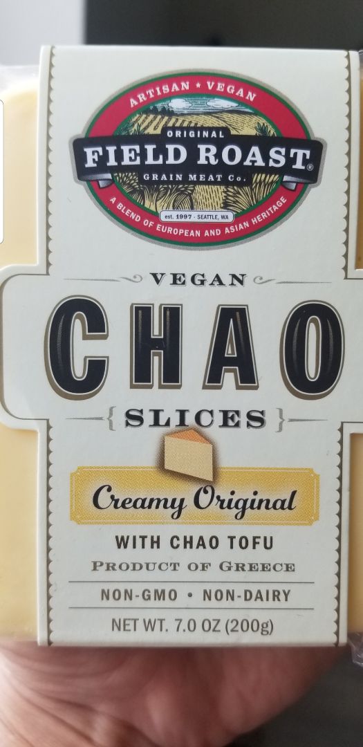 photo of Field Roast Creamy Original Chao Slices shared by @veganadvovate on  31 Dec 2019 - review
