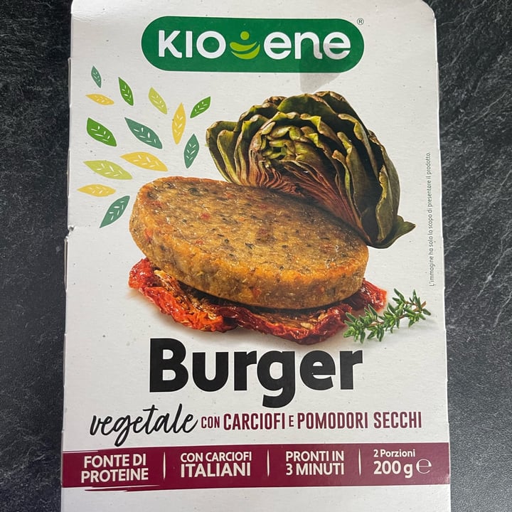 photo of Kioene Burger ai carciofi e pomodori secchi shared by @francescalattanzi on  18 Nov 2022 - review
