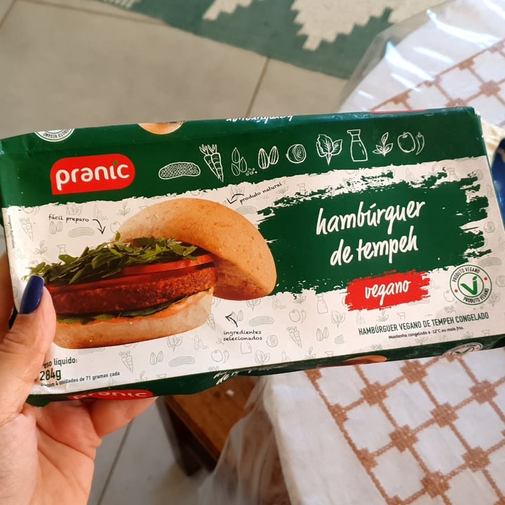 review photo of Pranic Hambúrguer de Tempeh shared by @carolinamfaleiro on 05 Jul 2022 - review