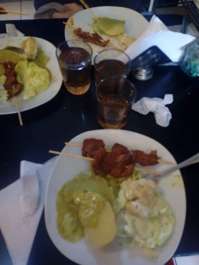 Photo of the dish “Anticuchos de seitán”