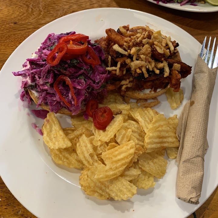 photo of The Beet Box Cafe VBQ Sandwich shared by @calysa14 on  08 Feb 2020 - review