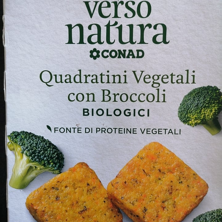 photo of Verso Natura Conad Veg Quadratini vegetali con broccoli biologici shared by @prosperity on  13 Sep 2022 - review