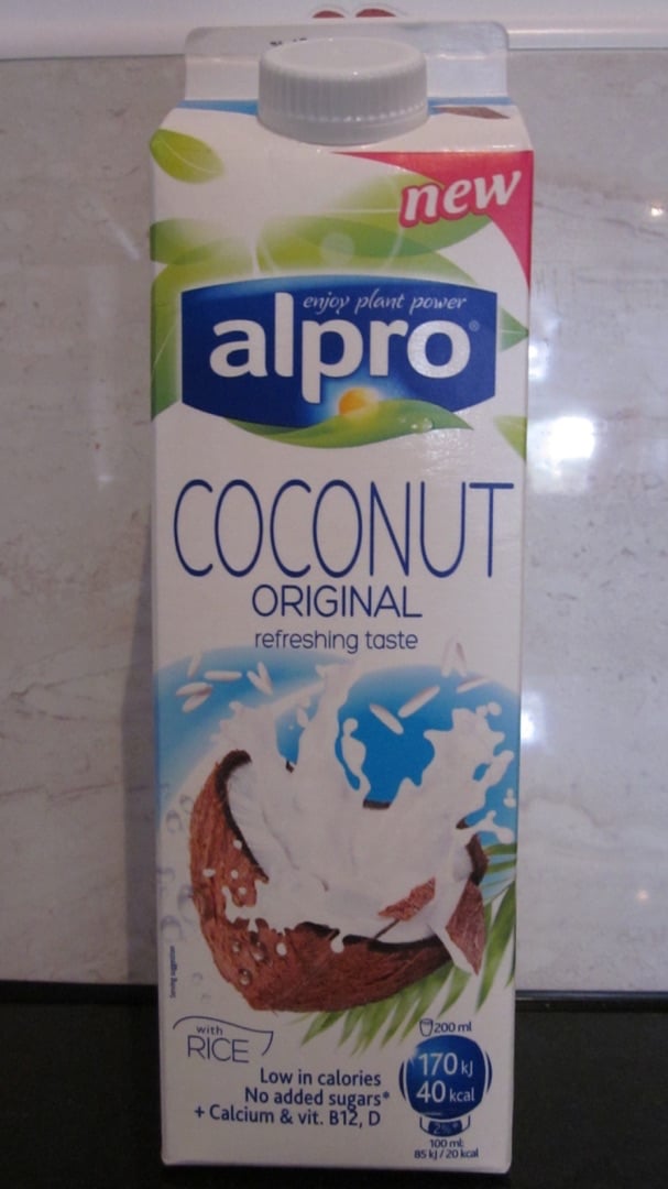 photo of Alpro Unsweetened Coconut Milk shared by @elenii on  03 Apr 2020 - review