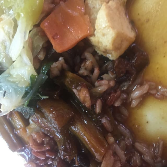 Photo du plat “Steamtable Mixed Vegetarian Rice”