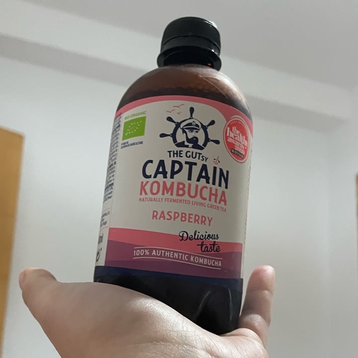 photo of Captain Kombucha Legendary Fermented Drink - California Raspberry shared by @monicavillar on  08 Nov 2021 - review