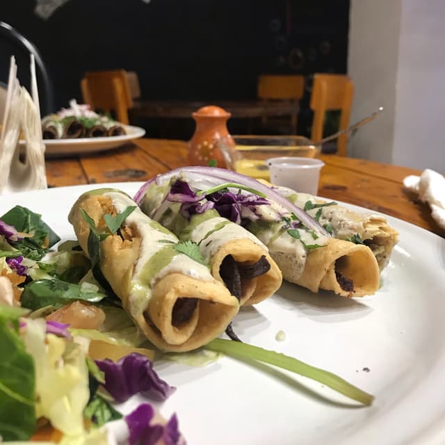 Photo of the dish “Flautas”