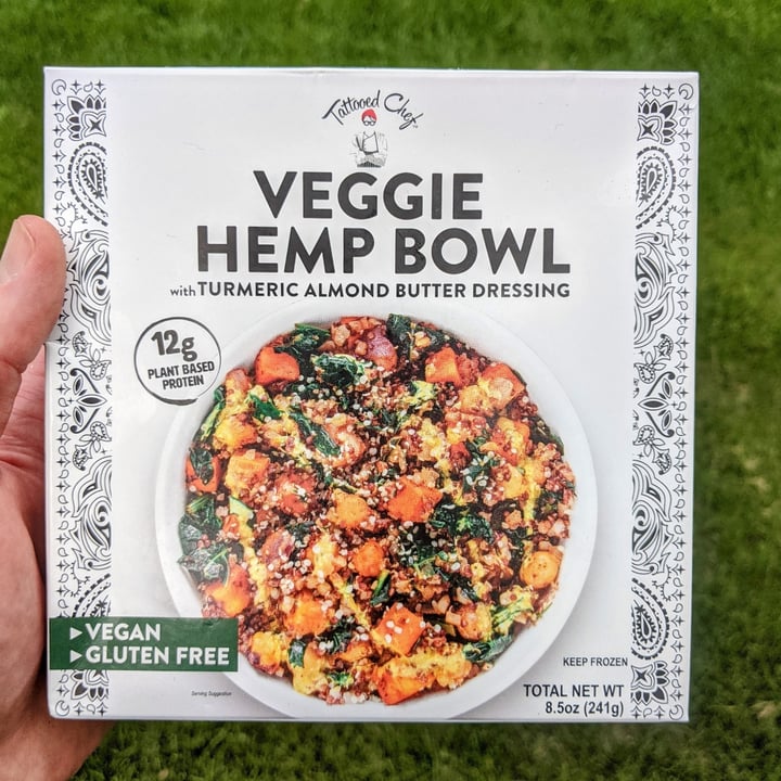 photo of Tattooed Chef Veggie Hemp Bowl shared by @mikewestcott on  03 Jun 2021 - review