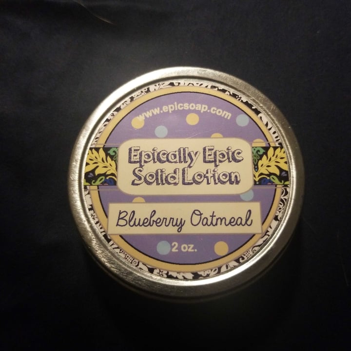 photo of Epically Epic Soap Company Solid Lotion shared by @phoenixfalling on  14 Jun 2021 - review