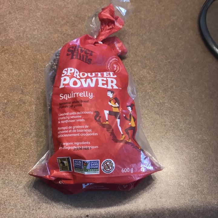 review photo of Silver Hills Sprouted Bakery Sprouted Power Squirrelly, Sprouted Wheat Bread shared by @peanut1978 on 31 Aug 2021 - review