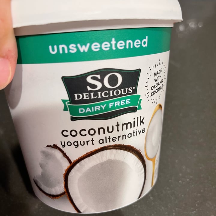 photo of So Delicious Dairy Free Coconutmilk Yogurt Alternative - Unsweetened shared by @sedahere on  18 Jul 2022 - review