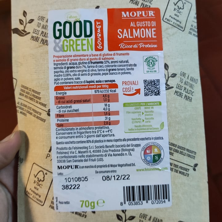 review photo of Felsineo Veg Mopur Salmone shared by @silvis on 23 Oct 2022 - review