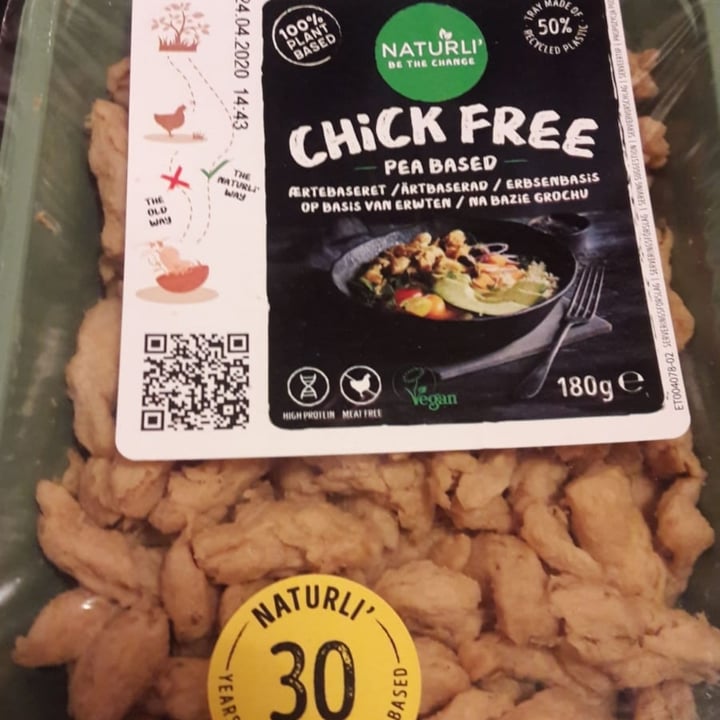 photo of Naturli' Chiken free shared by @verokaki on  11 Jun 2020 - review