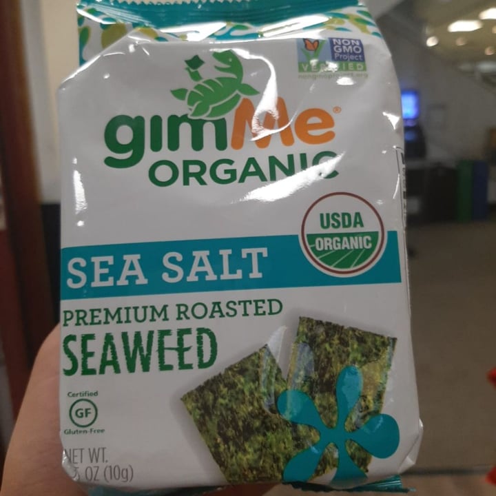 photo of Gimme Organic Sea Salt Seaweed shared by @nico-aguilera on  28 Feb 2020 - review