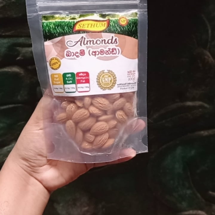 photo of sethum almonds shared by @uviniperera on  15 Jul 2021 - review