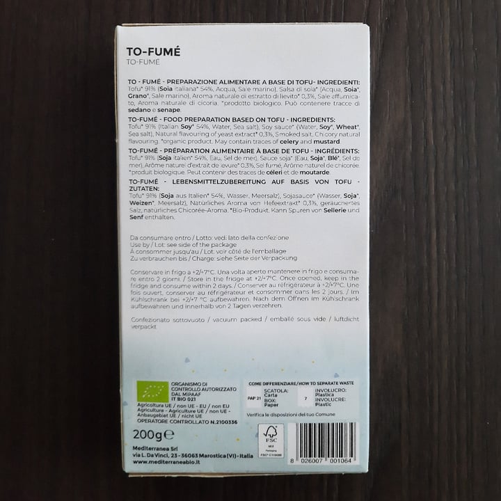 review photo of Mediterranea To-fumè shared by @rossellayume on 15 Apr 2022 - review