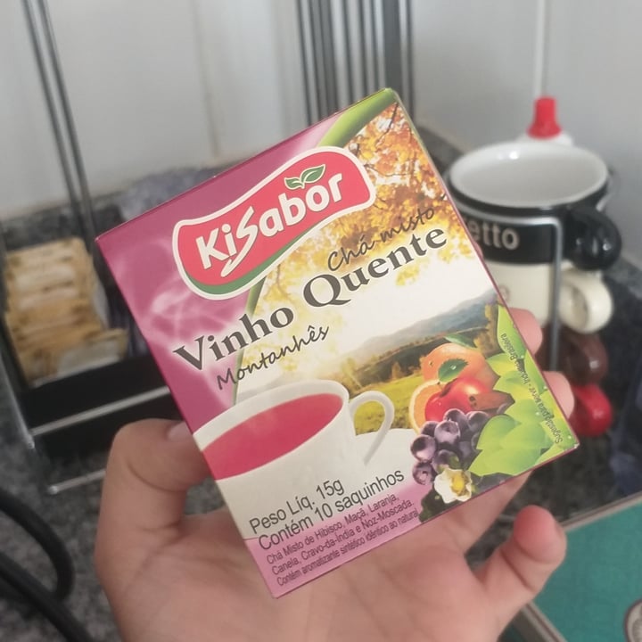 photo of KiSabor chá Vinho Quente shared by @andressateixeirasilv on  01 Jul 2022 - review