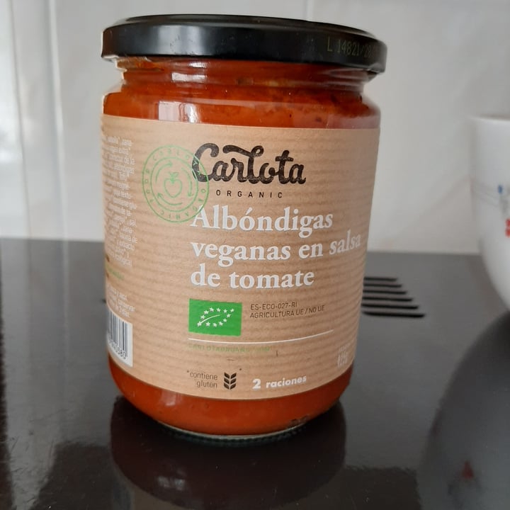 photo of Carlota Organic Albondigas en Salsa de Tomate shared by @grinsoka on  23 Aug 2021 - review
