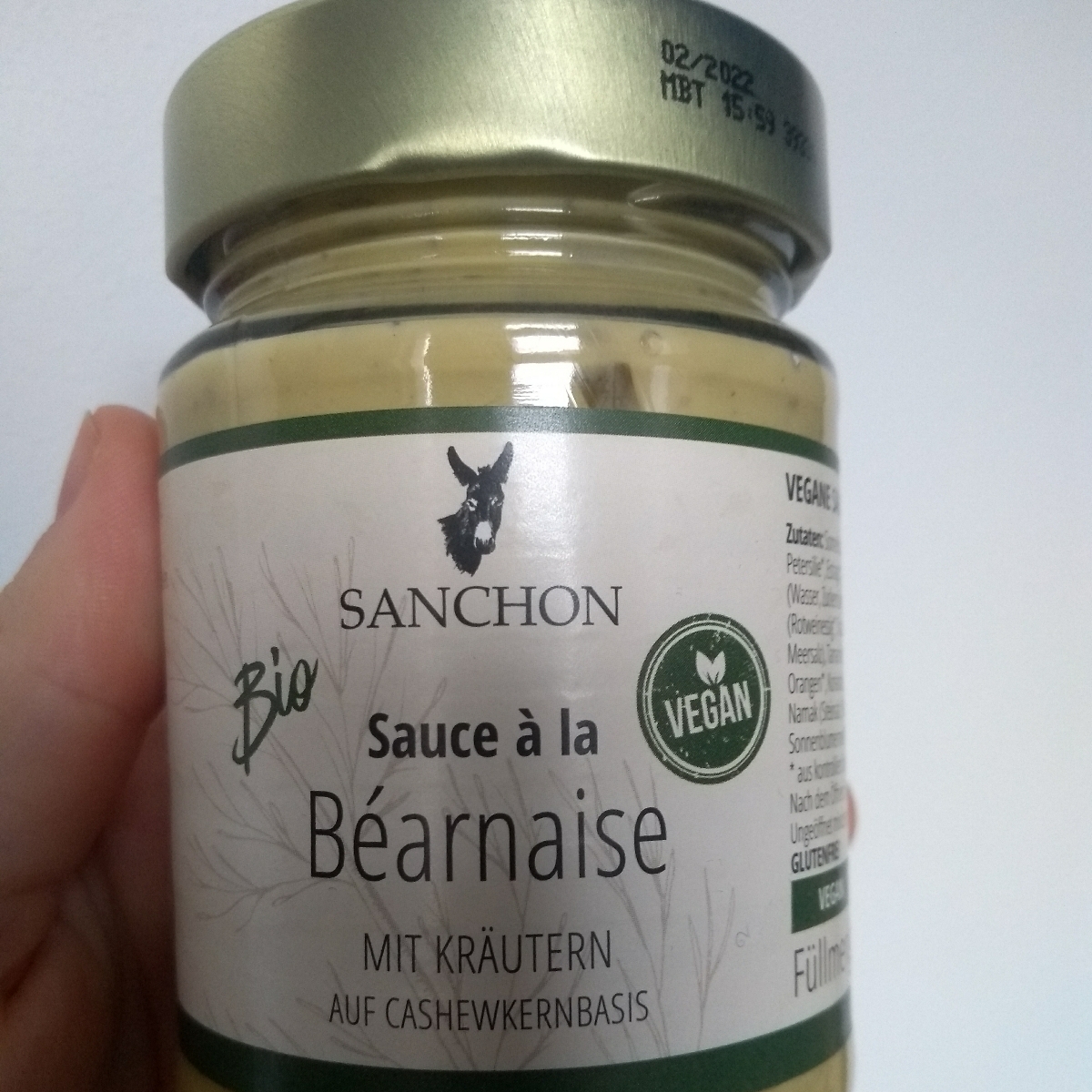 Sauce Béarnaise from Sanchon - Vegan Product Reviews &amp; Ratings | abillion