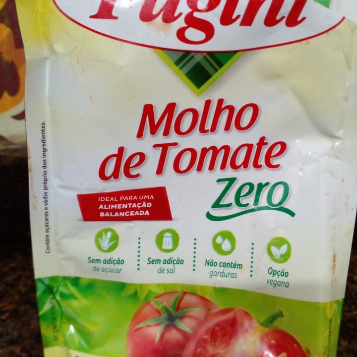 review photo of Fugini Molho de tomate zero shared by @crisbraga on 16 May 2022 - review