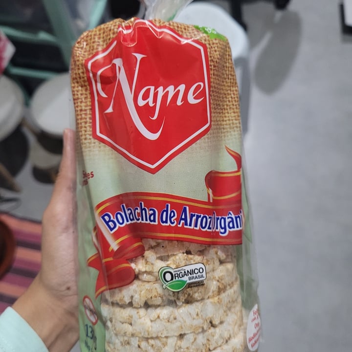 photo of Name Bolacha de arroz shared by @larissaoliveg on  07 Apr 2022 - review