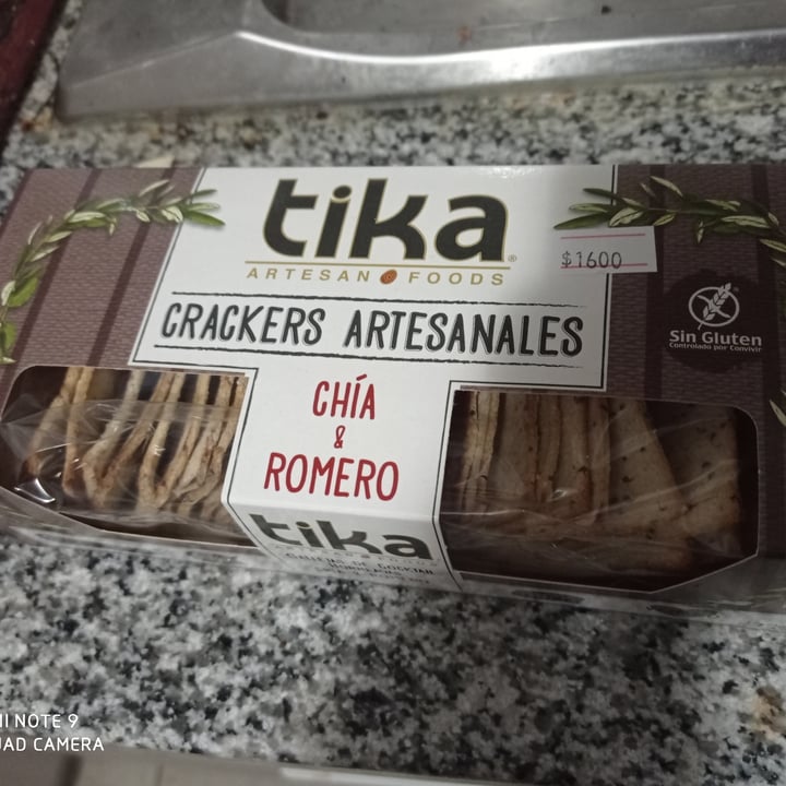 photo of Tika Crackers Artesanales - Chía & Romero shared by @omarchelechg on  25 Jan 2021 - review