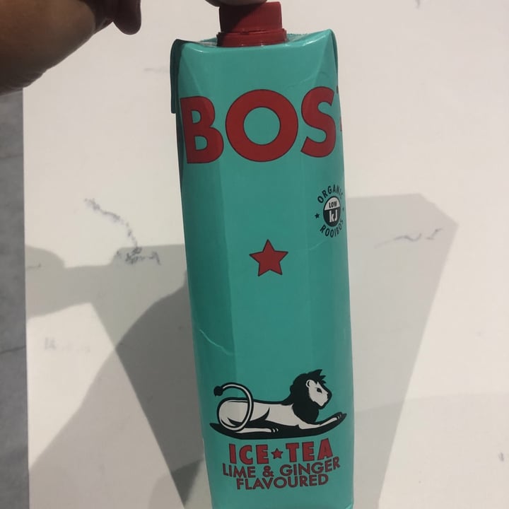 photo of BOS Brands Bos Ice Tea Lime and Ginger shared by @ciferreira on  28 Sep 2021 - review