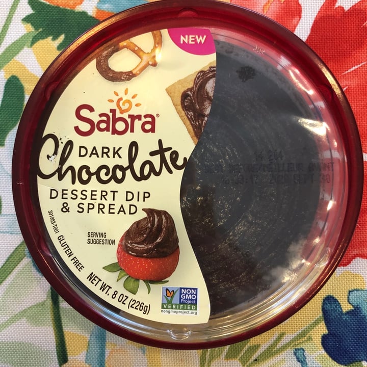 photo of Sabra Dark Chocolate Dessert Dip & Spread shared by @clarendiee on  06 Sep 2020 - review