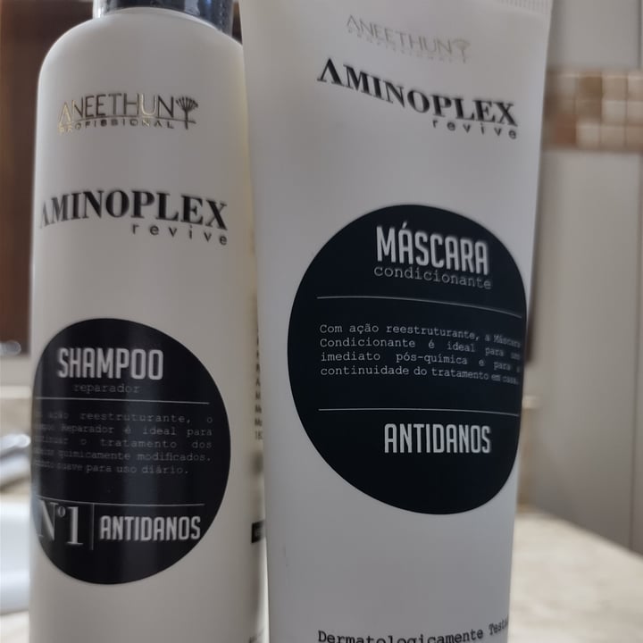 photo of shampoo e condicionador aneethun shampoo e condicionador aneethun shared by @wilza on  12 Jun 2022 - review