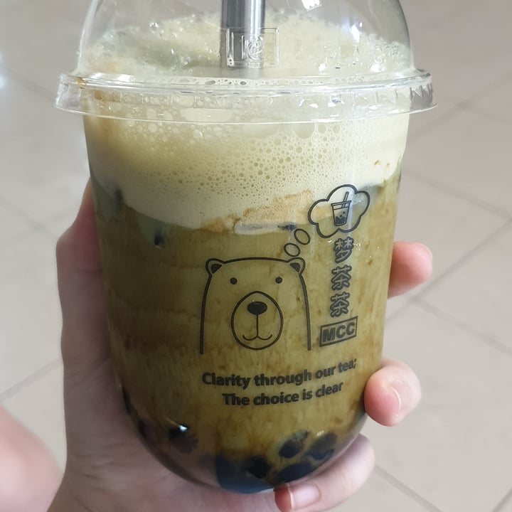 photo of Mong Cha Cha Cafe 梦茶茶 Macha Boba Latte shared by @jodipoon on  21 Jul 2020 - review