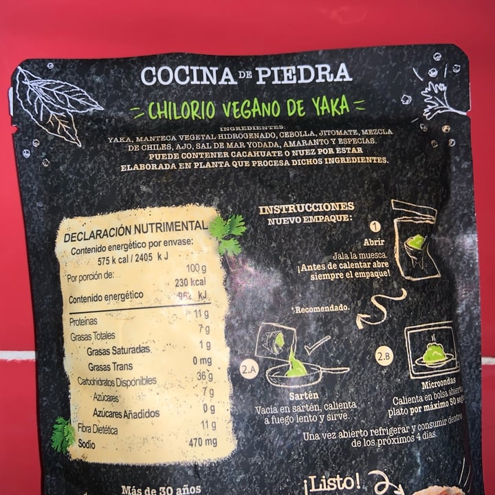 review photo of Cocina de piedra Chilorio vegano shared by @lamismisimakaren on 01 Dec 2022 - review
