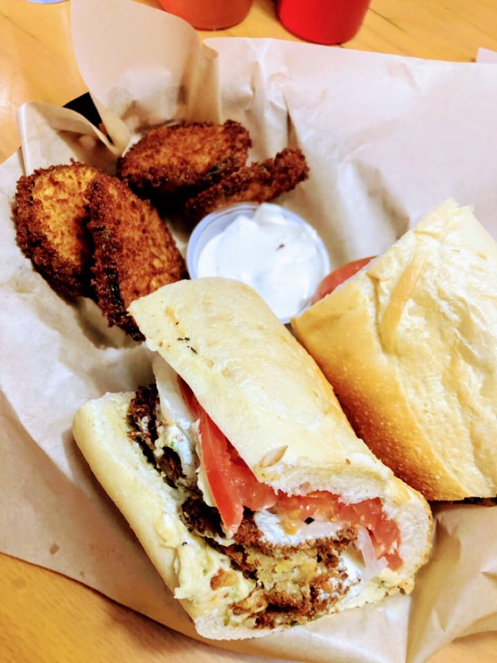 review photo of Avogadro's Number Falafel Sandwich shared by @mikelawnet on 09 Mar 2019 - review